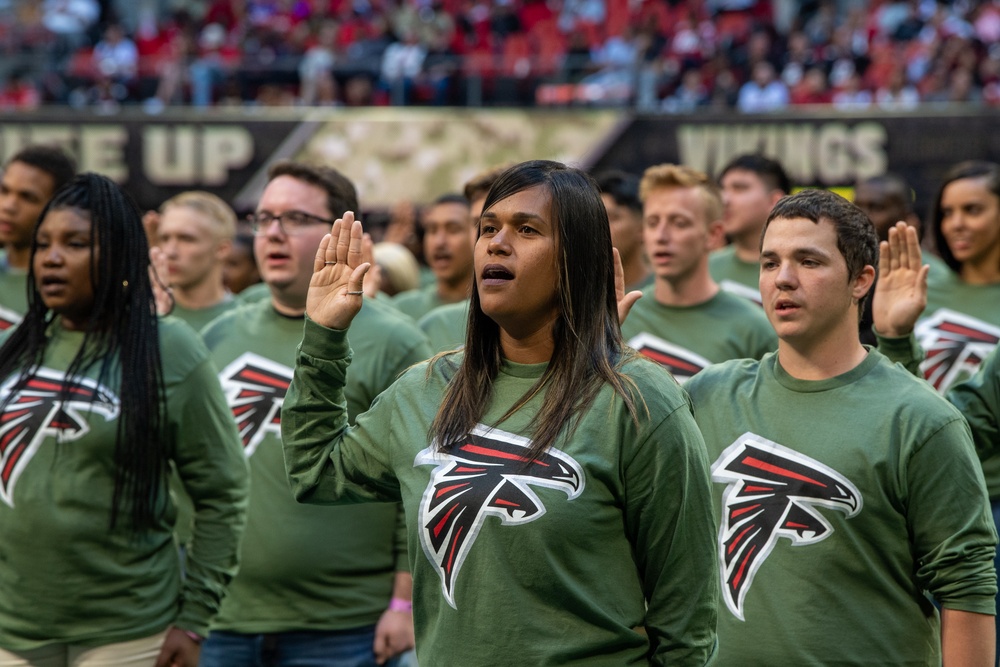 Army supports Atlanta Falcons Call To Service event