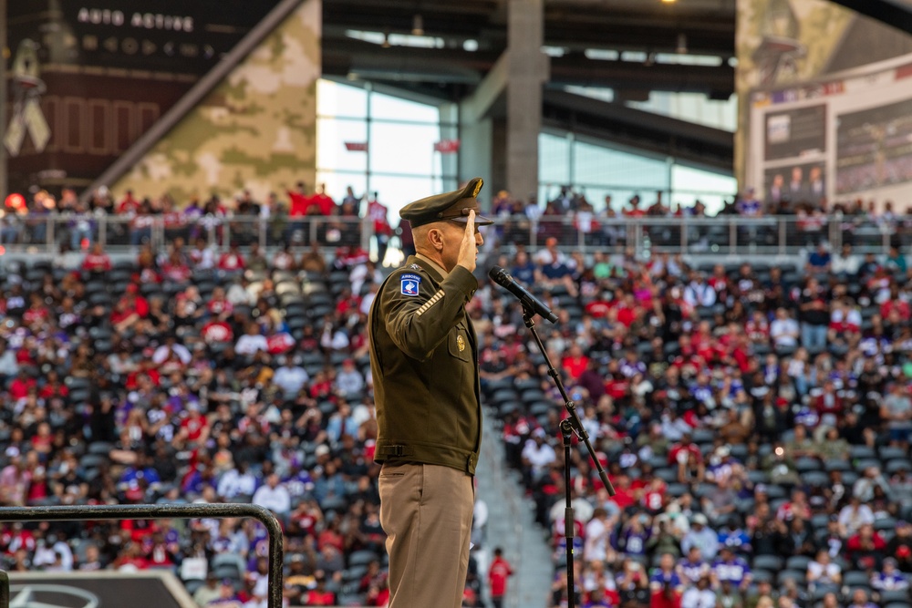 Army supports Atlanta Falcons Call To Service event