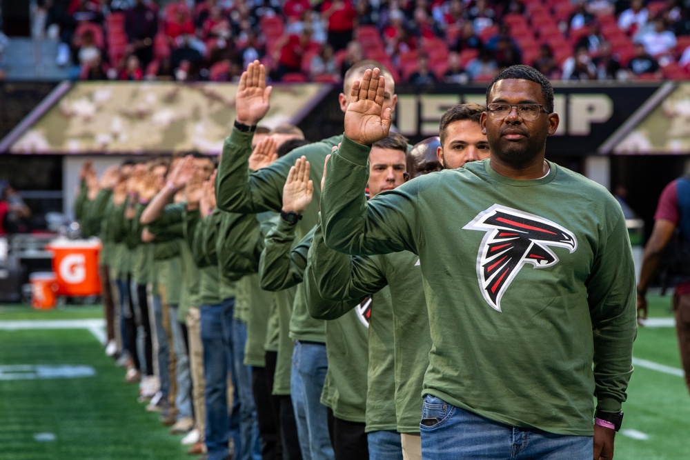 Army supports Atlanta Falcons Call To Service event