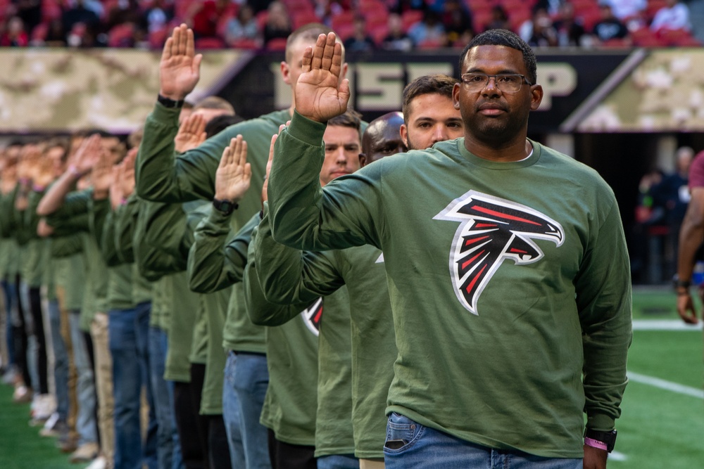 Army supports Atlanta Falcons Call To Service event