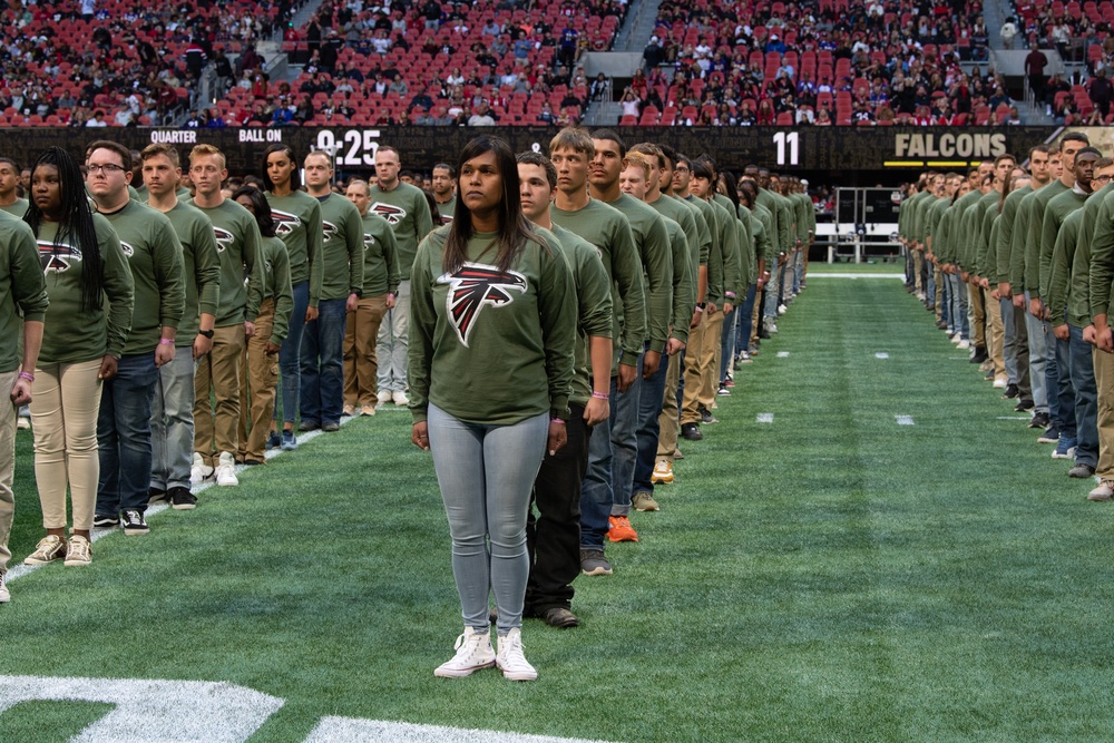 Army supports Atlanta Falcons Call To Service event