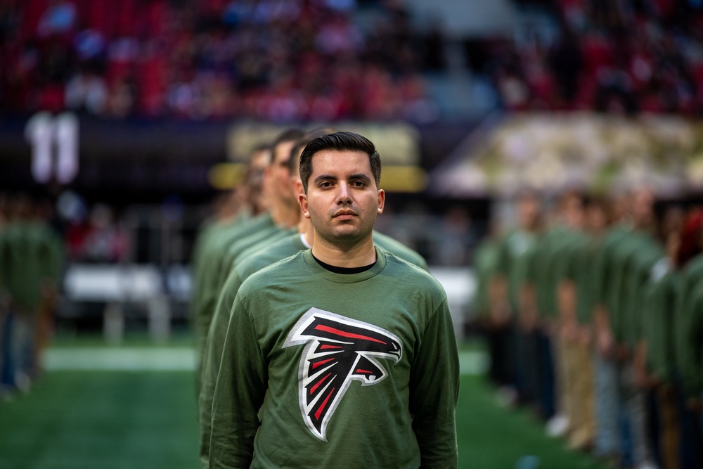 Army supports Atlanta Falcons Call To Service event