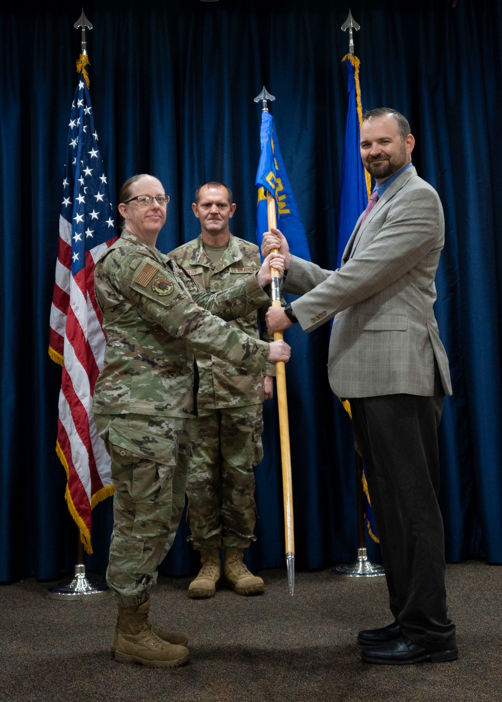 307th Bomb Wing inducts five honorary commanders