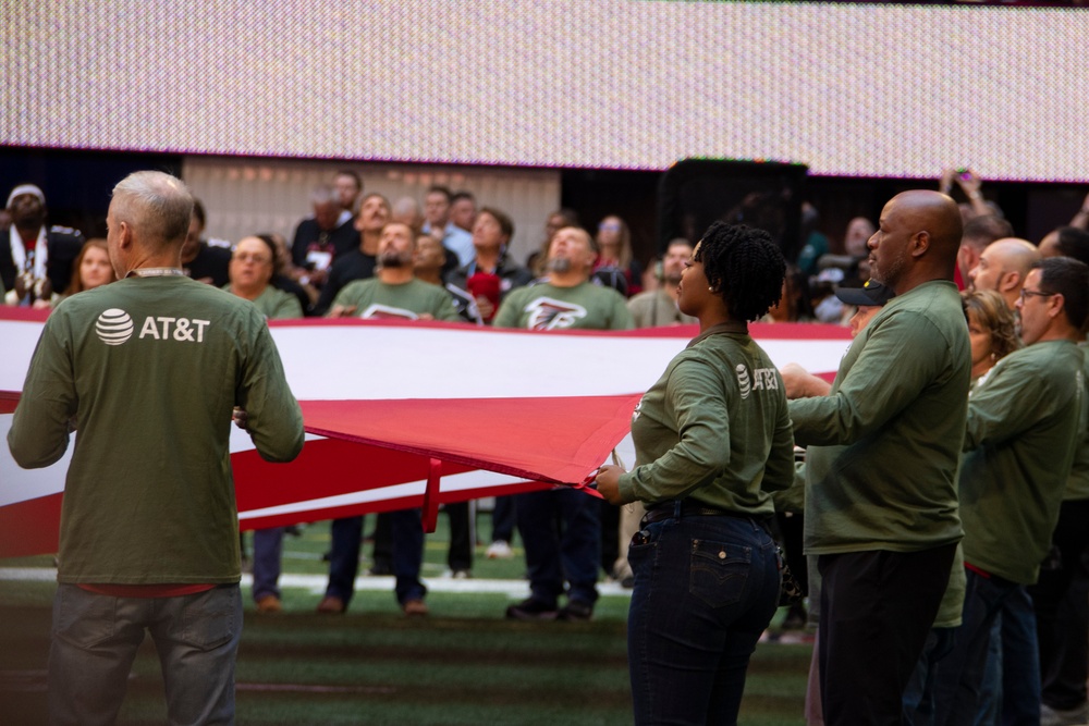 Atlanta Falcons Promote Call to Service