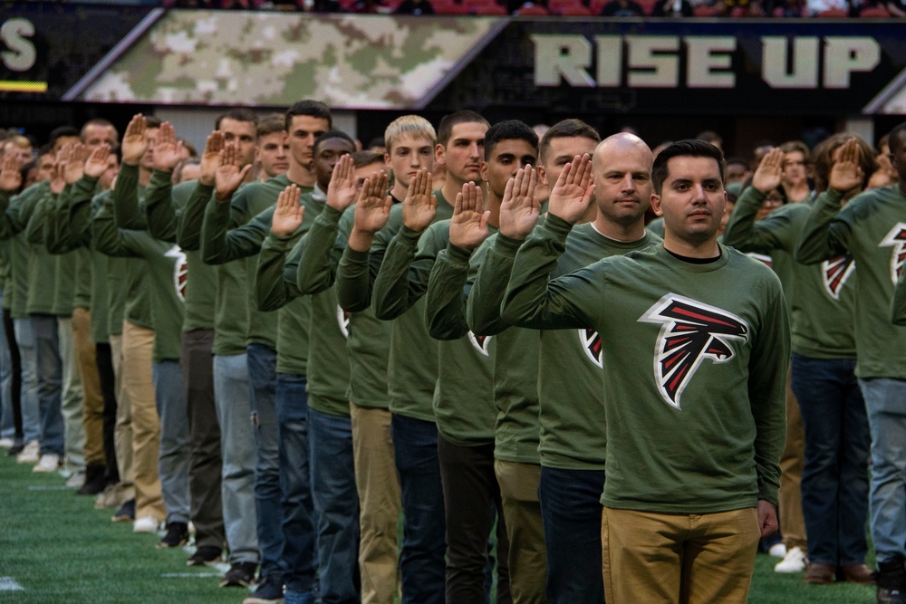 Atlanta Falcons Promote Call to Service