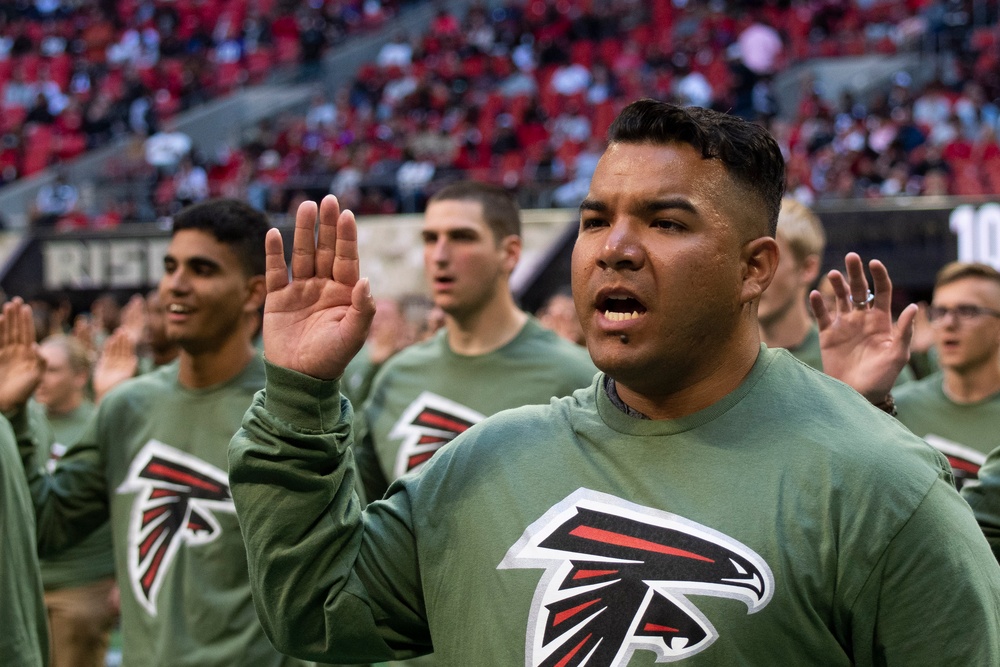 Atlanta Falcons Promote Call to Service