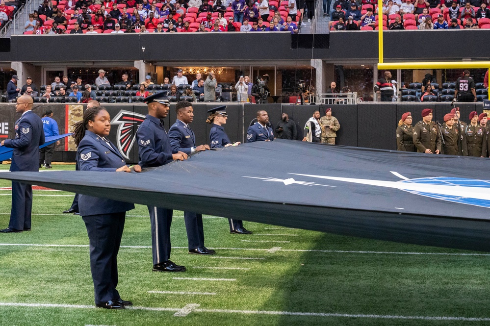 Atlanta Falcons Promote Call to Service