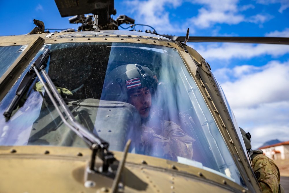 Hawaii Army National Guard Provides Aerial Fire Suppression for Mililani Wildfire