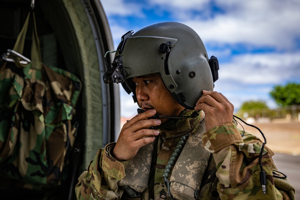 Hawaii Army National Guard Provides Aerial Fire Suppression for Mililani Wildfire