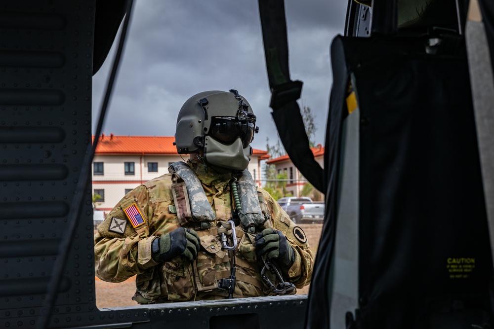 Hawaii Army National Guard Provides Aerial Fire Suppression for Mililani Wildfire