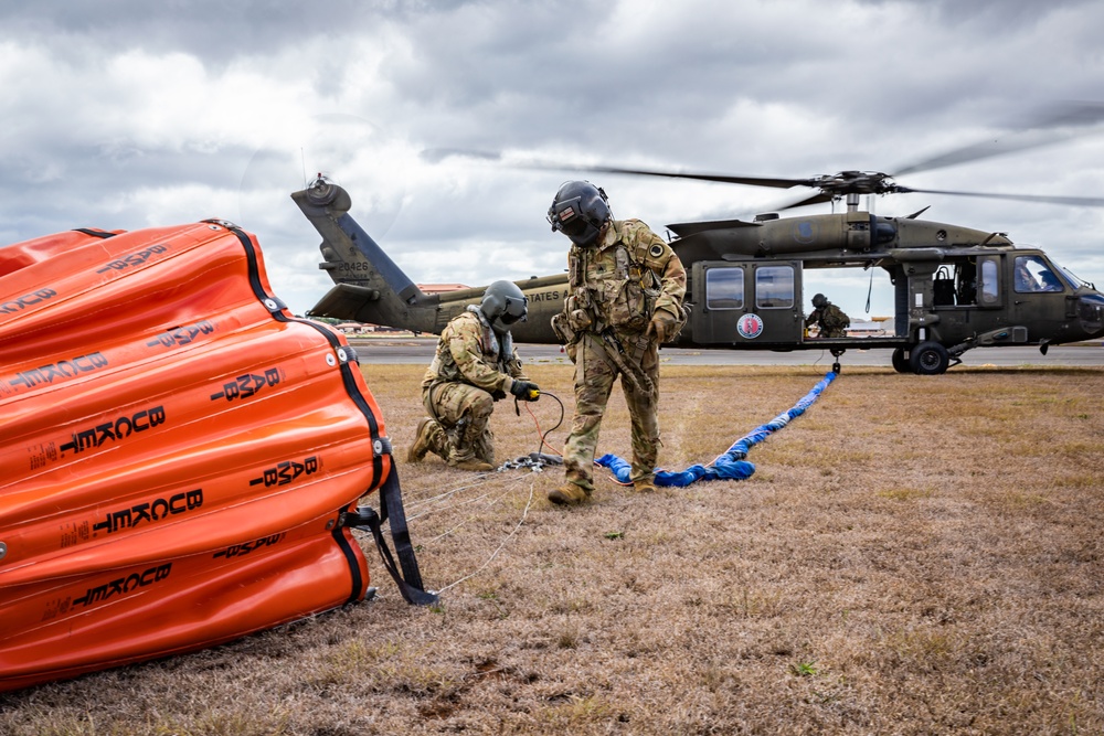 Hawaii Army National Guard Provides Aerial Fire Suppression for Mililani Wildfire