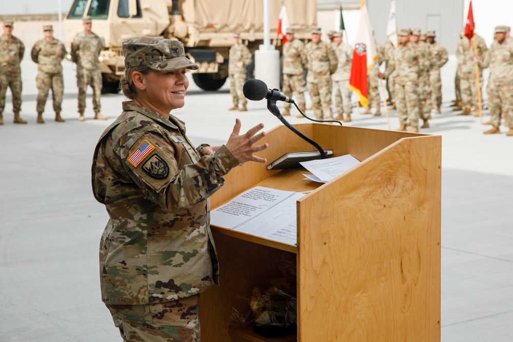 17th Sustainment Brigade welcomes first female commander
