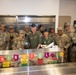 154th Wing Leadership Serves Holiday Meal