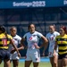 1st Lt. Sam Sullivan and Sgt. Joanne Fa'avesi help the U.S. Women's Rugby 7s team win the gold medal at the Pan American Games