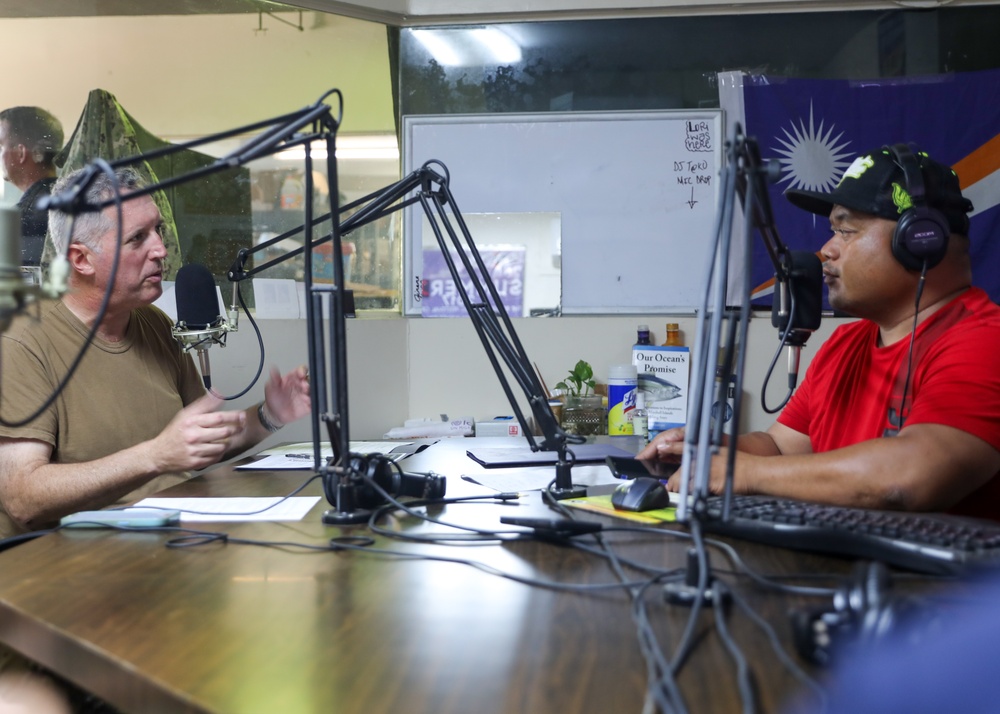 Pacific Partnership 2024-1; Radio Station Interview