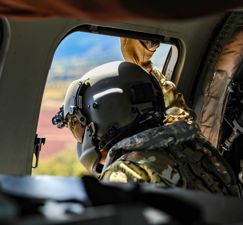 Hawaii Army National Guard Aviation Regiments Provide Air Medical Evacuation Support During JPMRC