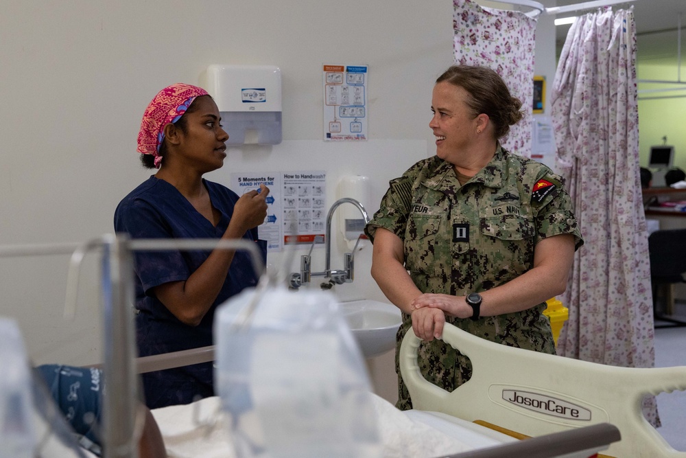 Pacific Partnership 2023: Side-by-side Medical Care in Fiji