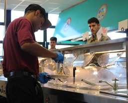 Naval Weapons Station Yorktown's Scudder Hall receives 5-star galley accreditation