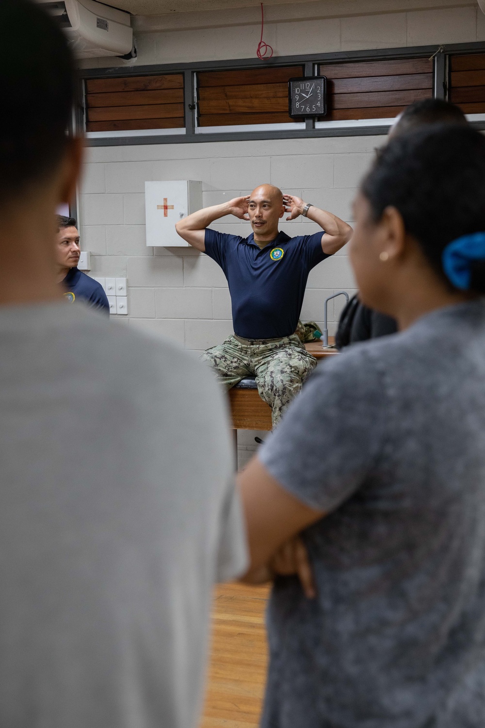 Pacific Partnership 2023: Physical Therapy training with Fiji National University Students