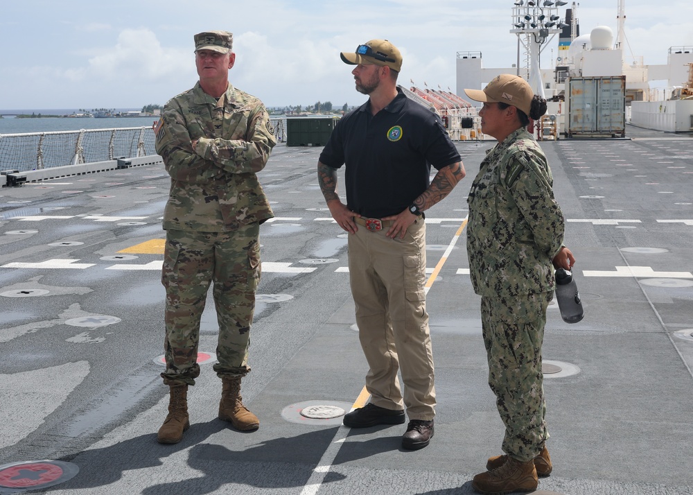 Pacific Partnership 2024-1: USNS Mercy Ship Tour