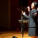 Chief Musician Kristine Hsia performs at Valdosta State University College of the Arts