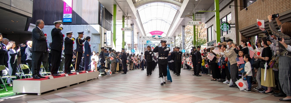 Sasebo Japan Self Defense Forces Parade