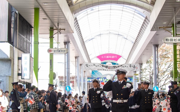 Sasebo Japan Self Defense Forces Parade