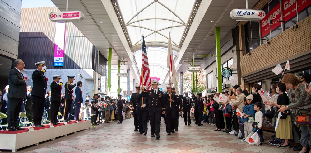 Sasebo Japan Self Defense Forces Parade