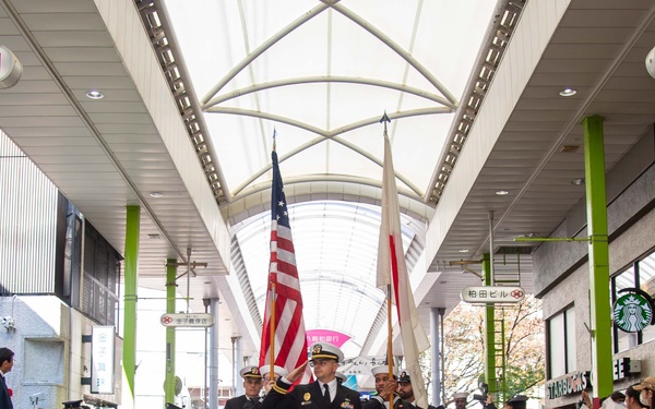 Sasebo Japan Self Defense Forces Parade