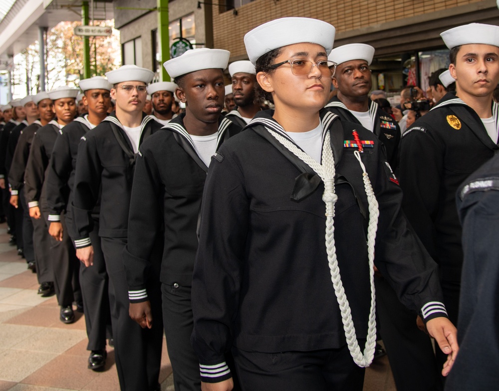 Sasebo Japan Self Defense Forces Parade