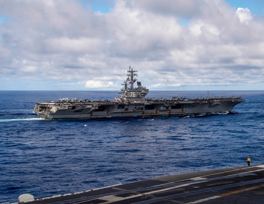 USS Carl Vinson (CVN 70), JMSDF Conduct Multi-Large Deck Event in Pacific Ocean