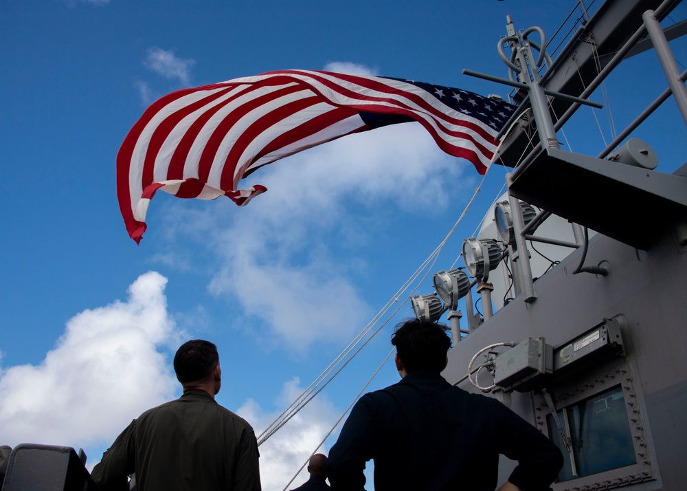 USS Carl Vinson (CVN 70), JMSDF Conduct Multi-Large Deck Event in Pacific Ocean