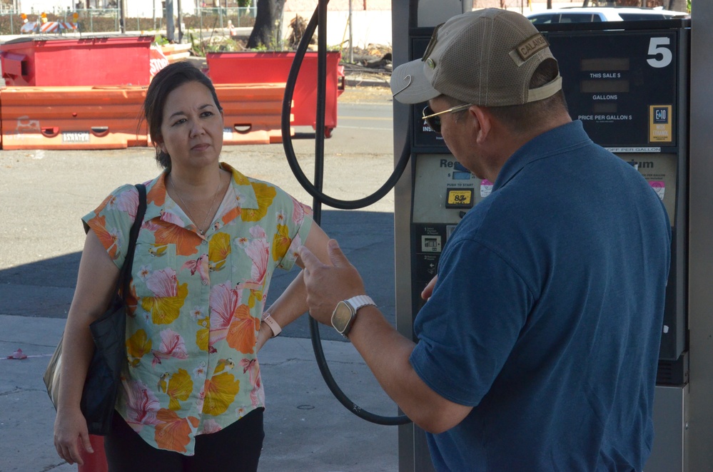 Rep. Jill Tokuda of Hawaii receives update on Lahaina fire recovery operations