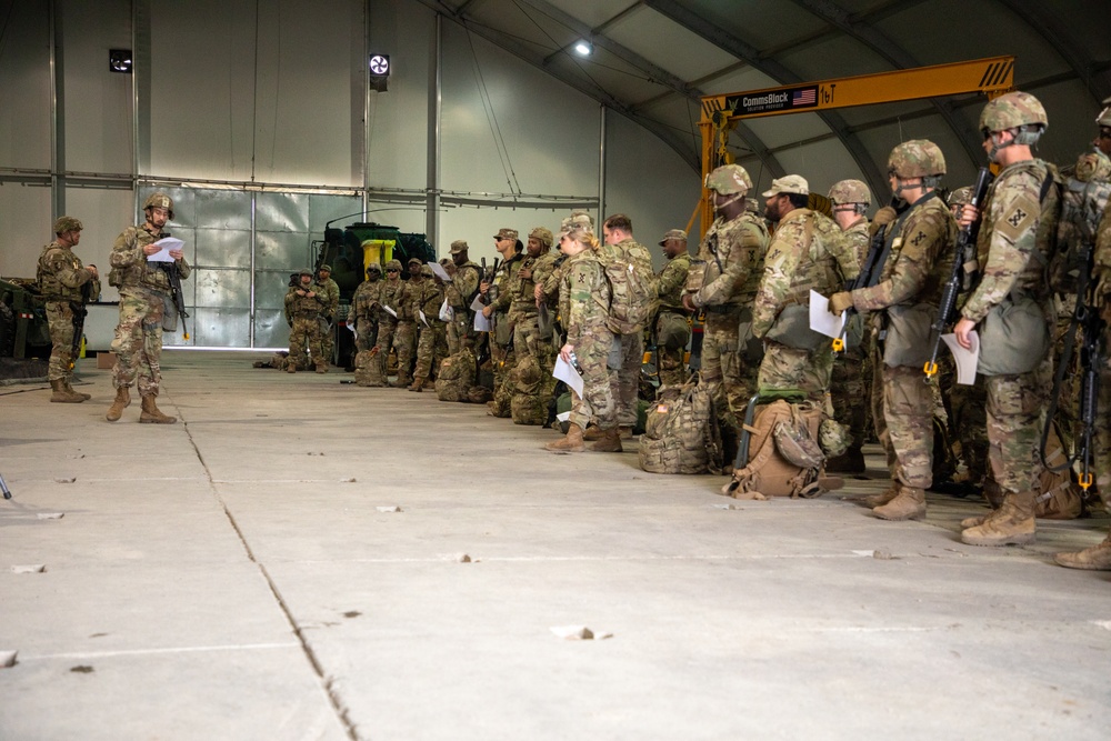 Army Reserve Transportation Company executes culminating training event in Poland