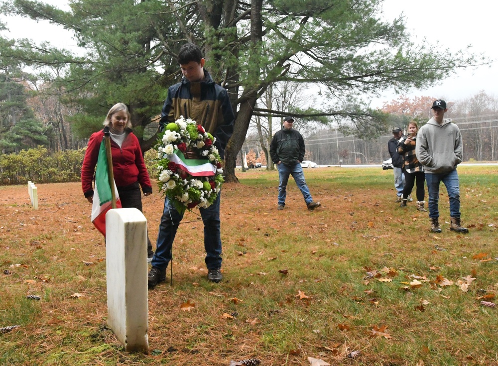 Fort Drum recognizes Italy’s National Day of Unity with wreath-laying at POW Cemetery