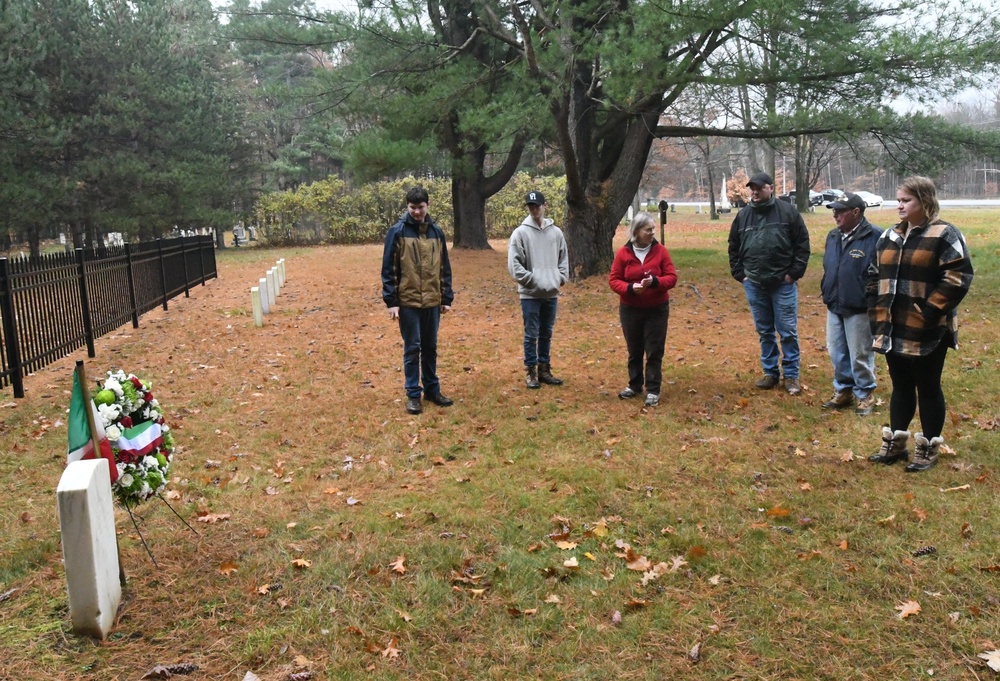 Fort Drum recognizes Italy’s National Day of Unity with wreath-laying at POW Cemetery