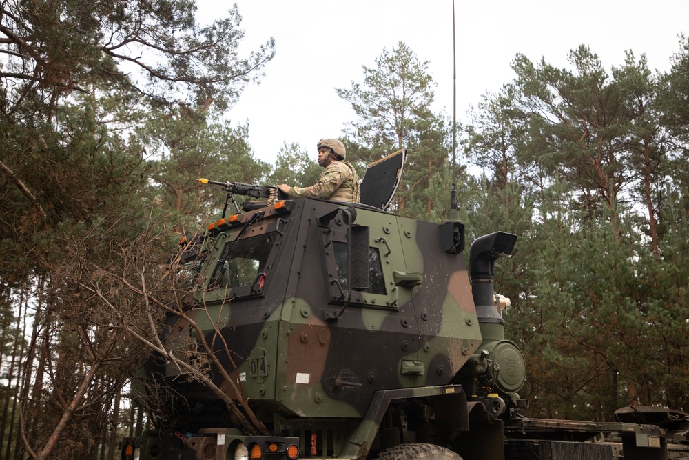 Army Reserve Transportation Company executes culminating training event in Poland