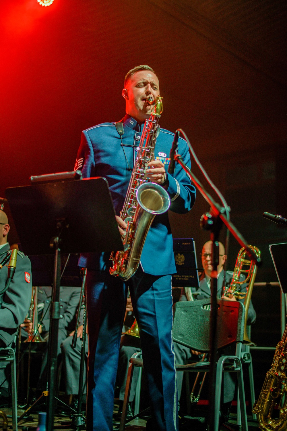 USAFE Concert Band performs alongside Polish Bytom Air Force Orchestra in Przemyśl, Poland