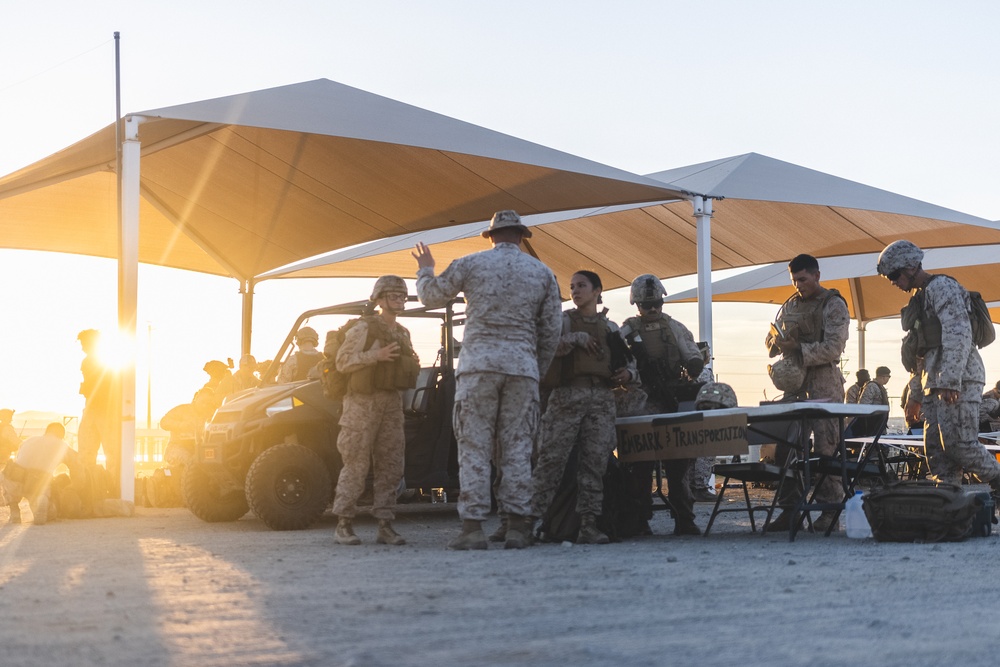 U.S. Marines with 8th Engineer Support Battalion Host an Evacuation Control Center