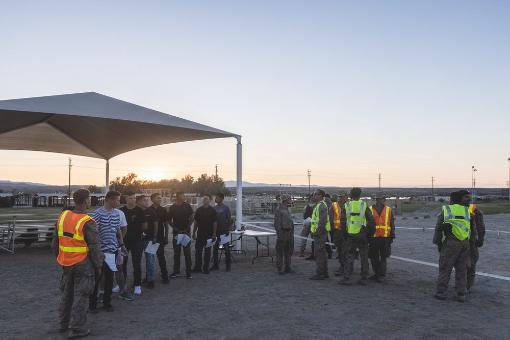U.S. Marines with 8th Engineer Support Battalion Host an Evacuation Control Center