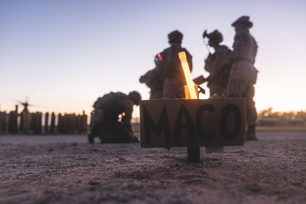 U.S. Marines with 8th Engineer Support Battalion Host an Evacuation Control Center