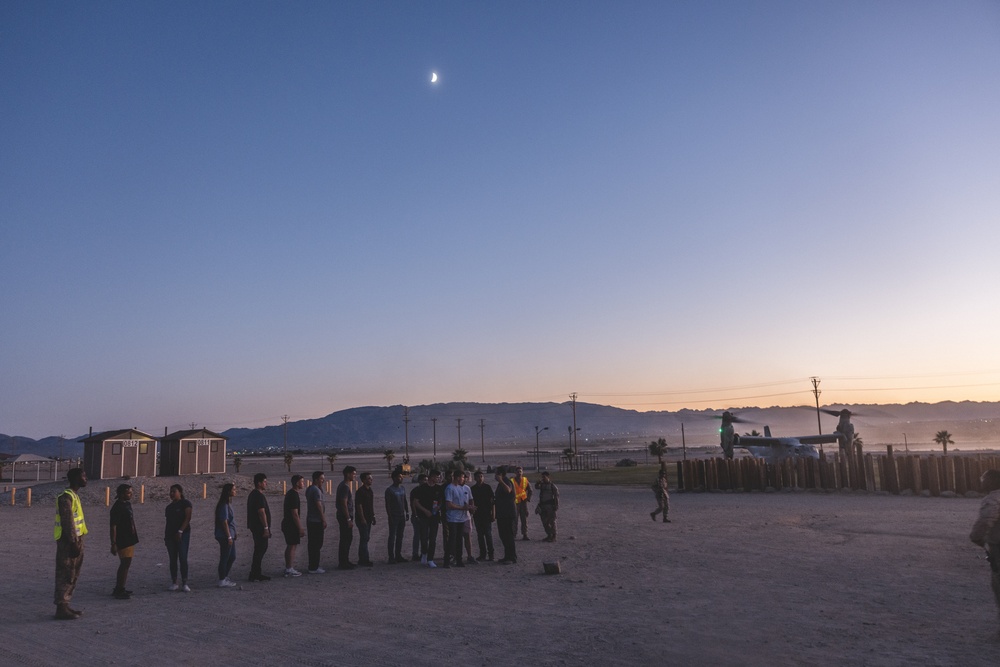 U.S. Marines with 8th Engineer Support Battalion Host an Evacuation Control Center