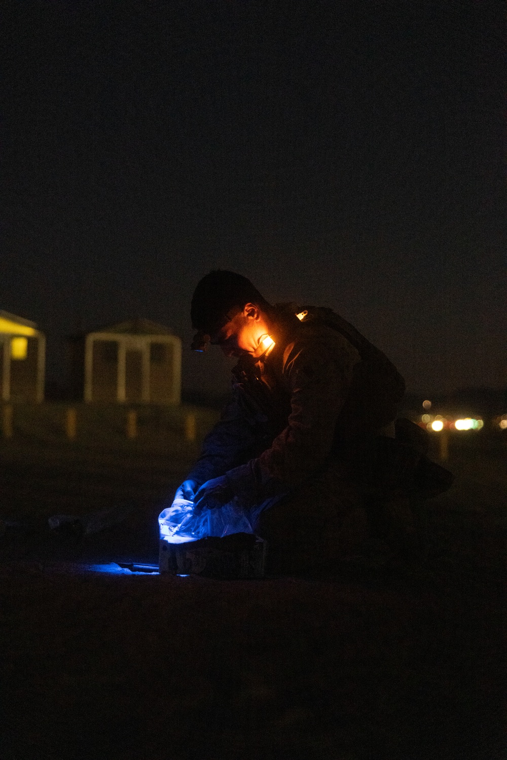 U.S. Marines with 8th Engineer Support Battalion Host an Evacuation Control Center