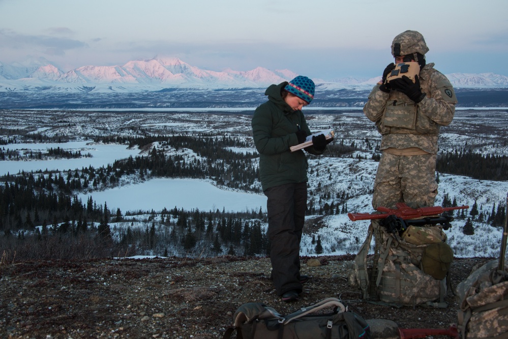 Data collection in the Arctic involves layers of clothing and lots of stamina