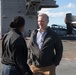 Under Secretary of the Navy tours George Washington