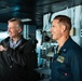 Under Secretary of the Navy tours George Washington