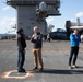 Under Secretary of the Navy tours George Washington