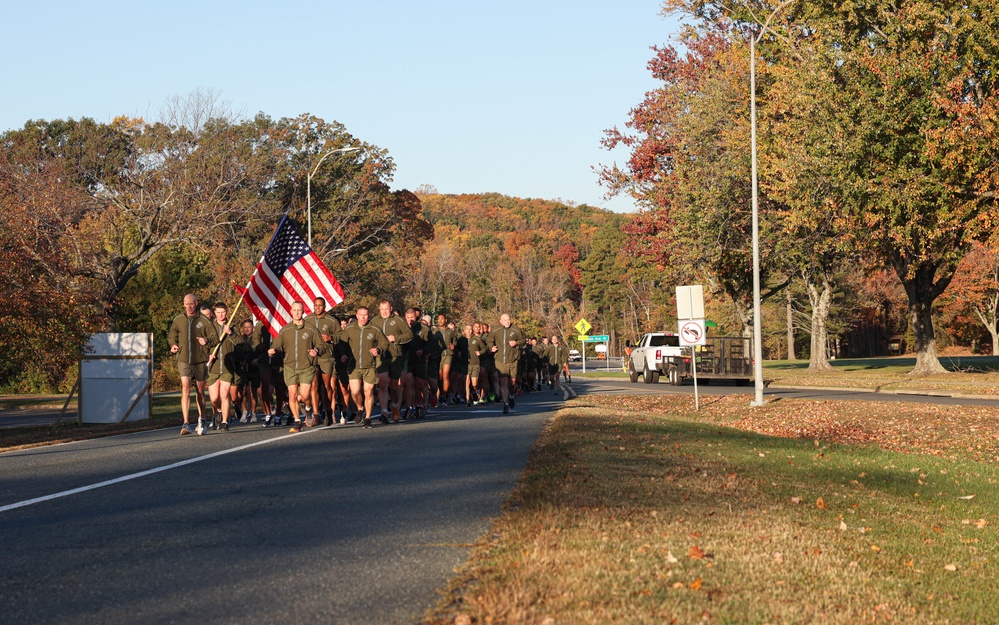 M&amp;RA Run Celebrates the 248th Marine Corps Birthday