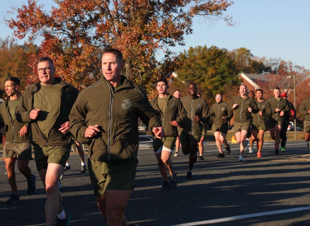 M&amp;RA Run Celebrates the 248th Marine Corps Birthday