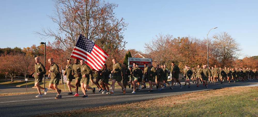 M&amp;RA Run Celebrates the 248th Marine Corps Birthday